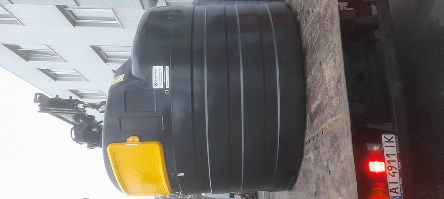 Мини АЗС SWIMER 5000 литров BLACK Eco Line ELDP для дизельного топлива + катушка 5000BLACKhose фото