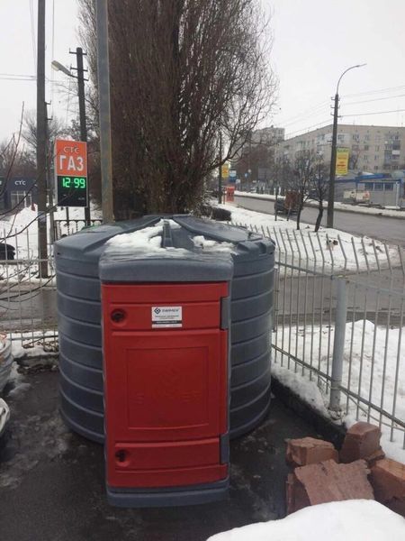 Резервуар SWIMER 5000 FUDPS для дизельного пального (міні АЗС КАЗС МАЗС бочка Ємність пункт паливозаправний 5000 FUDPS фото