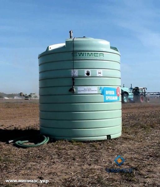 Резервуар SWIMER 15000 AGROTANK для жидких удобрений КАС (Эмкость, бочка) 15000AGRO фото